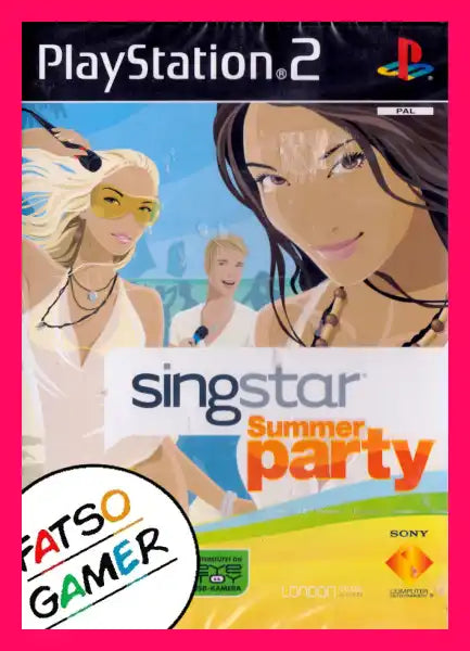Singstar Summer Party Ps2 Video Games