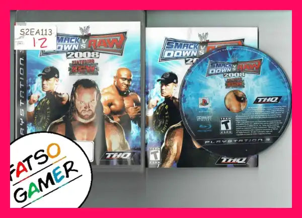 Smackdown vs Raw 2008 PS3 S2EA113 - FatsoGamer