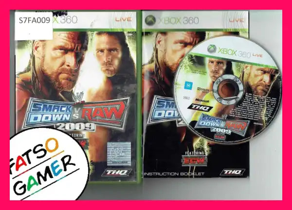 Smackdown vs Raw 2009 Xbox 360 - FatsoGamer