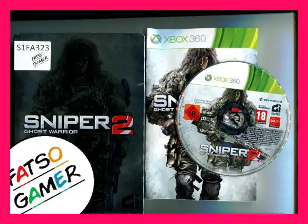 Sniper 2 Ghost Warrior Steelbook Edition Xbox 360 - FatsoGamer