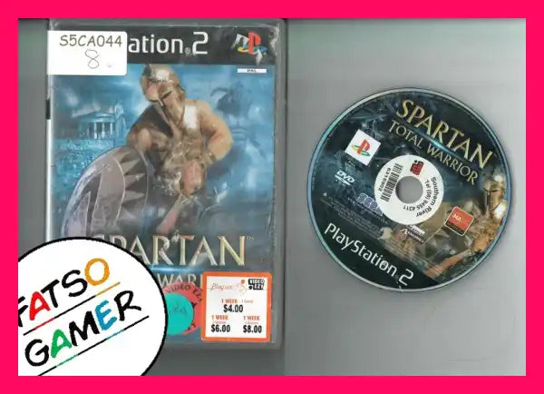 Spartan Total Warrior PS2 - FatsoGamer