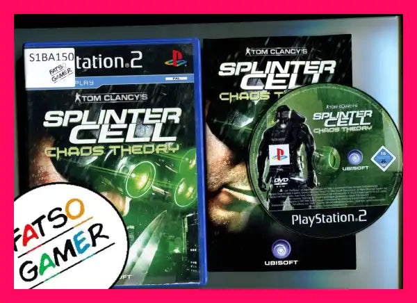 Splinter Cell Chaos Theory PS2 - FatsoGamer