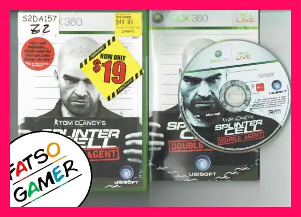 Splinter Cell Double Agent Xbox 360 - FatsoGamer