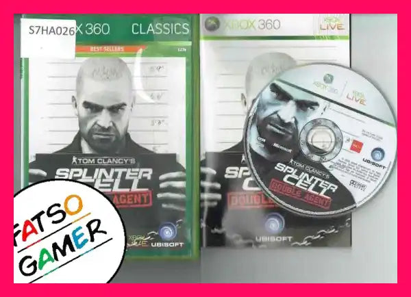 Splinter Cell Double Agent Xbox 360 - FatsoGamer