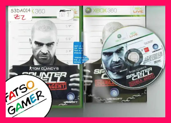 Splinter Cell Double Agent Xbox 360 - FatsoGamer