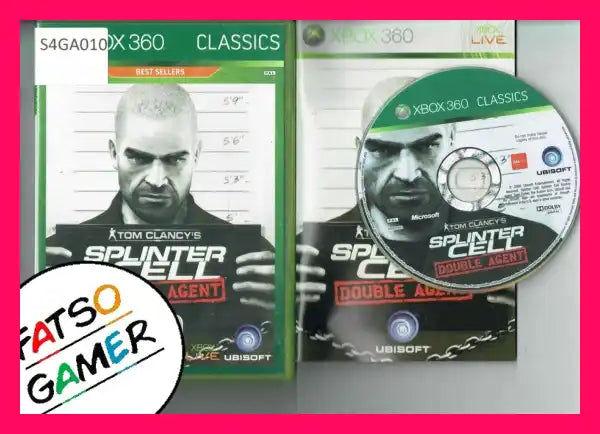 Splinter Cell Double Agent Xbox 360 - FatsoGamer
