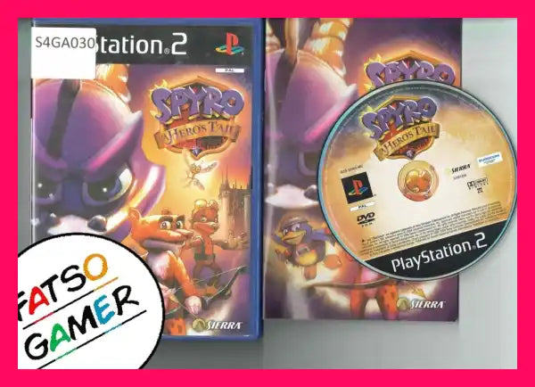 Spyro a Hero's Tail PS2 - FatsoGamer