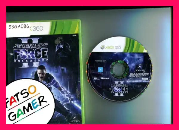 Star Wars the Force Unleashed II Xbox 360 - FatsoGamer