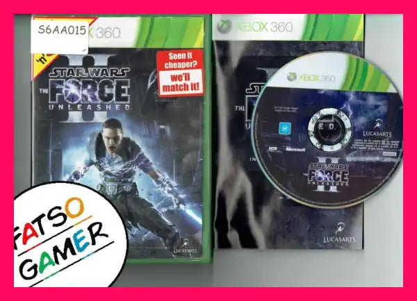 Star Wars the Force Unleashed II Xbox 360 - FatsoGamer