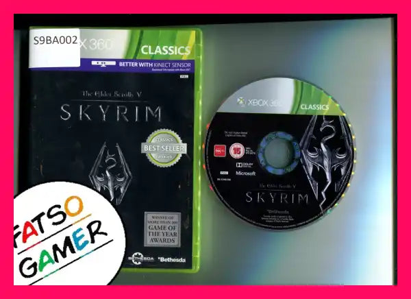 The Elder Scrolls Skyrim Xbox 360 - FatsoGamer