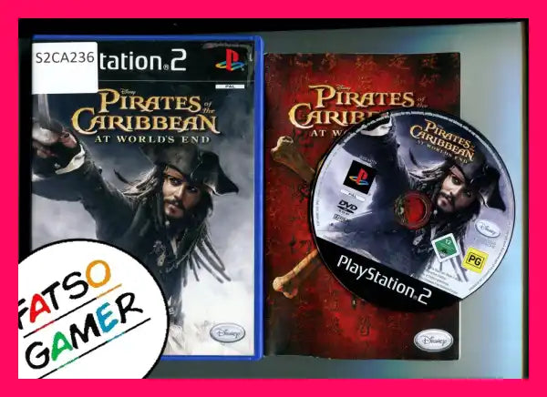 The Pirates of the Caribbean At Worlds End PS2 - FatsoGamer