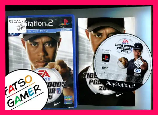 Tiger Woods PGA Tour 2005 PS2 - FatsoGamer
