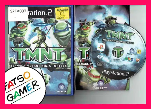 TMNT Teenage Mutant Ninja Turtles (PlayStation 2) - FatsoGamer
