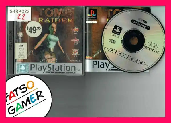 Tomb Raider PS1 S4BA023 - FatsoGamer
