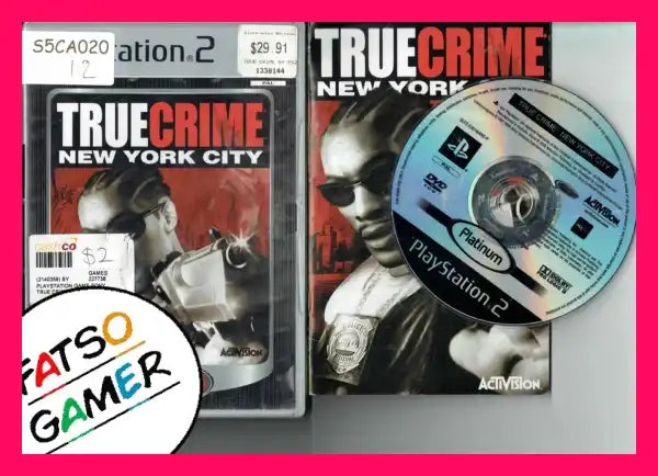 True Crime New York City PS2 - FatsoGamer