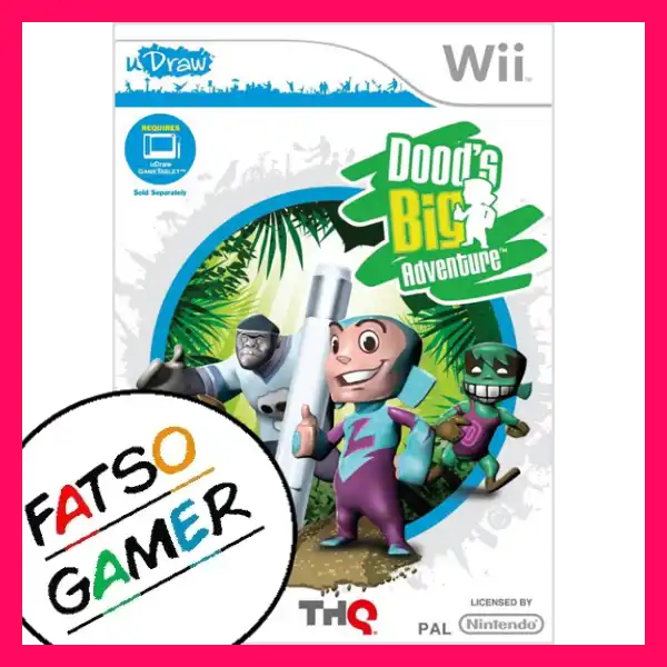 U Draw Doods Big Adventure Wii Video Games