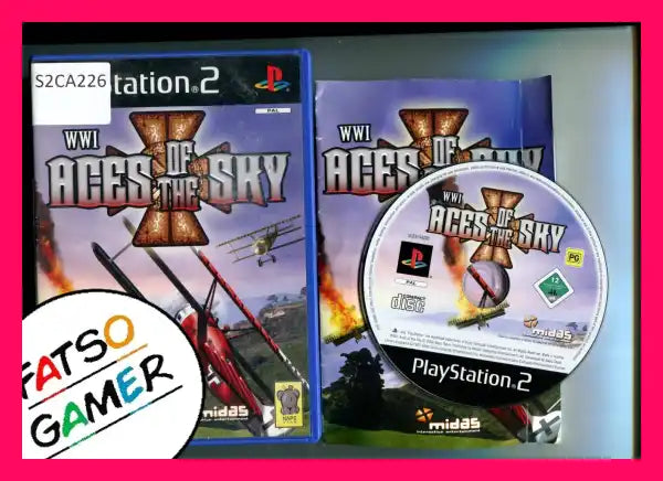 WWI Aces of the Sky PS2 - FatsoGamer