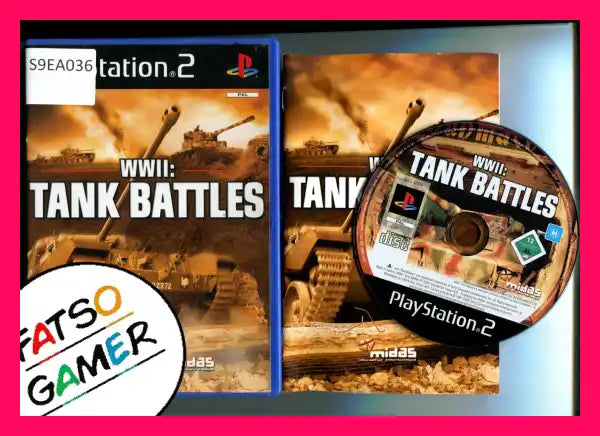 WWII Tank Battles PS2 - FatsoGamer