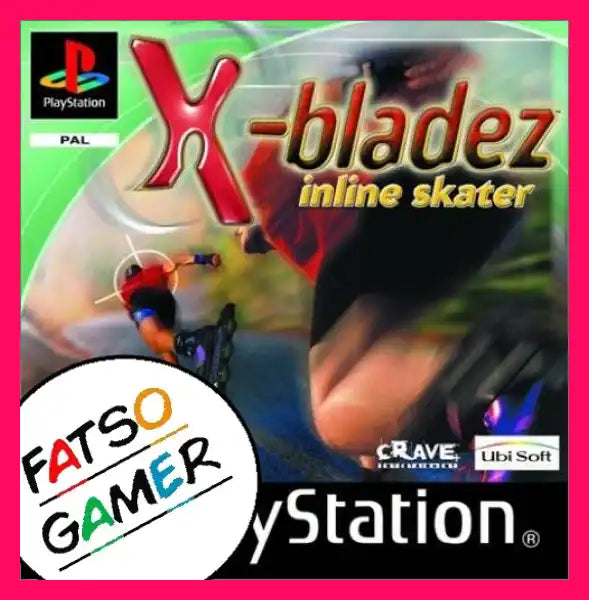 X-Bladez Inline Skater Ps1 Video Games