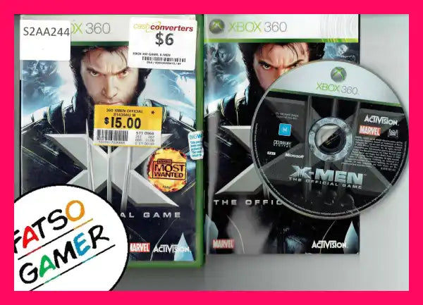 X-men The Offical Game Xbox 360 - FatsoGamer