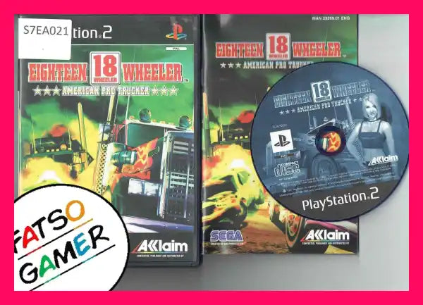 18 Eighteen Wheeler PS2 - FatsoGamer