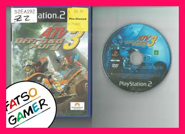 ATV Offroad Fury 3 PS2 - FatsoGamer