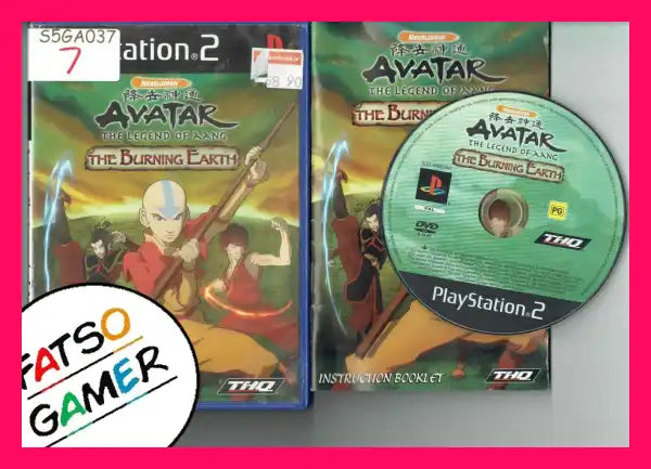 Avatar The Burning Earth PS2 - FatsoGamer