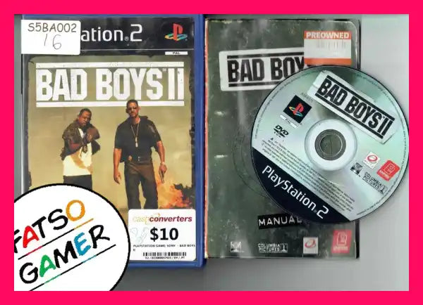 Bad Boys II PS2 - FatsoGamer