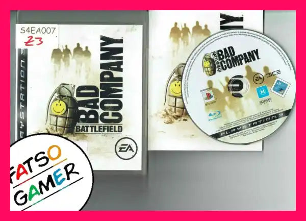 Battlefield Bad Company PS3 S4EA007 - FatsoGamer
