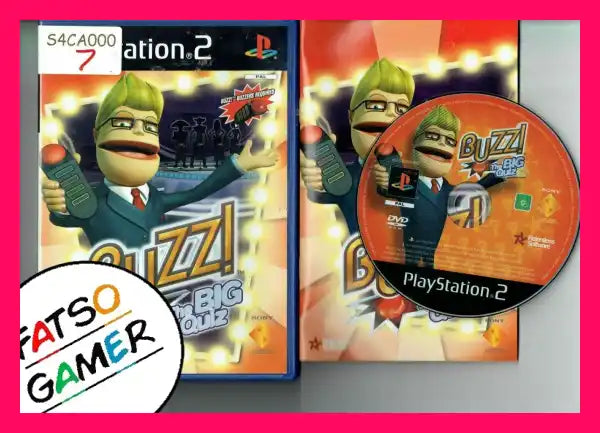 Buzz the Big Quiz PS2 - FatsoGamer