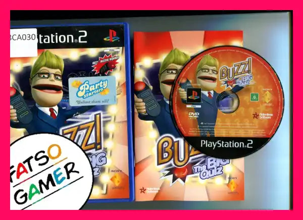 Buzz the Big Quiz PS2 - FatsoGamer