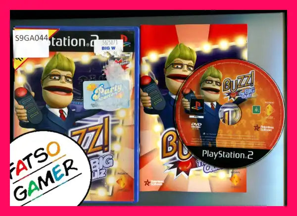 Buzz the Big Quiz PS2 - FatsoGamer