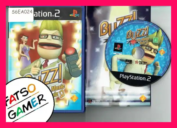 Buzz The Music Quiz PS2 - FatsoGamer