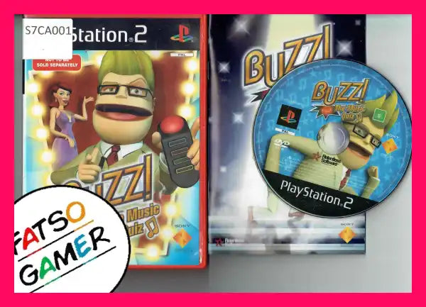 Buzz The Music Quiz PS2 - FatsoGamer