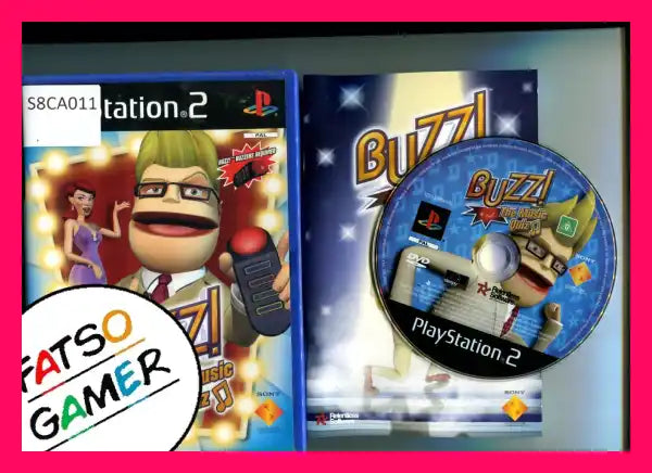 Buzz The Music Quiz PS2 - FatsoGamer