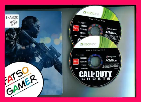 Call of Duty Ghosts Steelbook Edition Xbox 360 - FatsoGamer