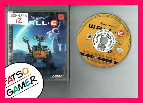 WALL E PS2 - FatsoGamer