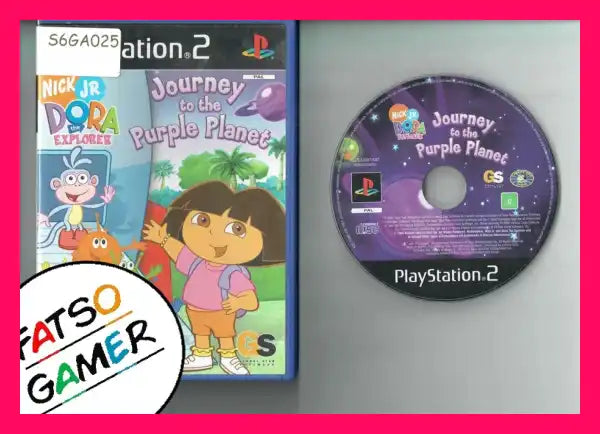 Dora The Explorer Journey to the Purple Planet PS2 - FatsoGamer