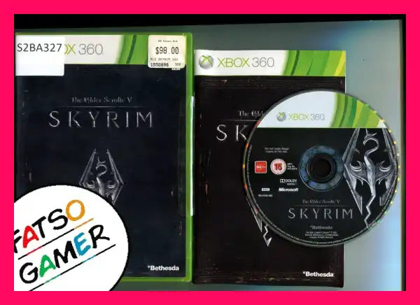 Elder Scrolls Skyrim Xbox 360 - FatsoGamer