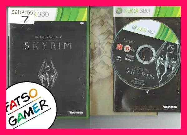 Elder Scrolls Skyrim Xbox 360 - FatsoGamer