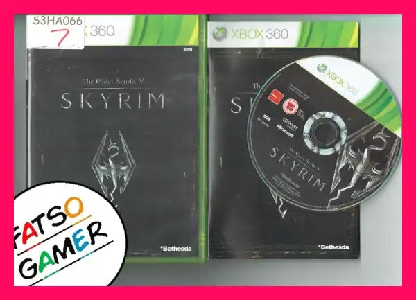 Elder Scrolls Skyrim Xbox 360 - FatsoGamer