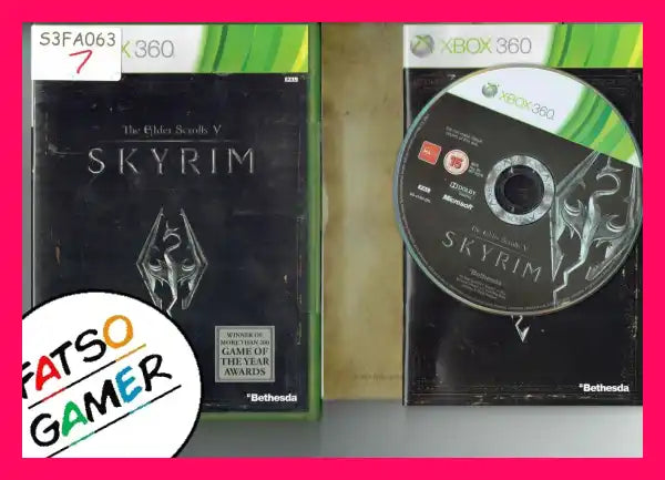 Elder Scrolls Skyrim Xbox 360 - FatsoGamer