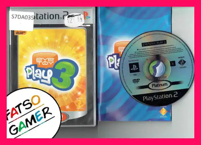 Eye Toy Play 3 PS2 - FatsoGamer