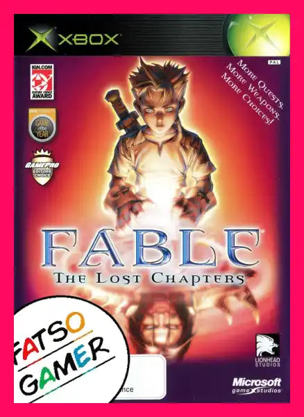 Fable The Lost Chapters Xbox