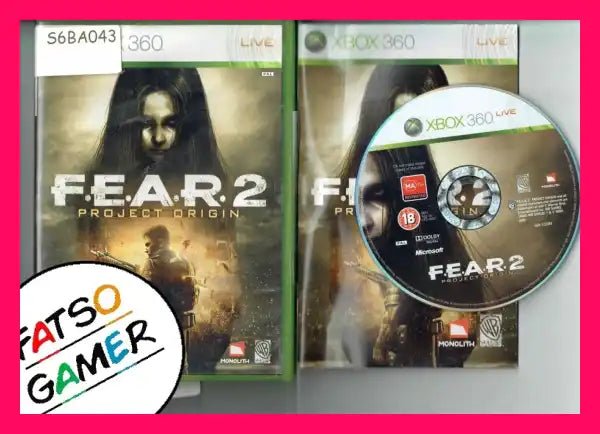 FEAR 2 Project Origin Xbox 360 - FatsoGamer