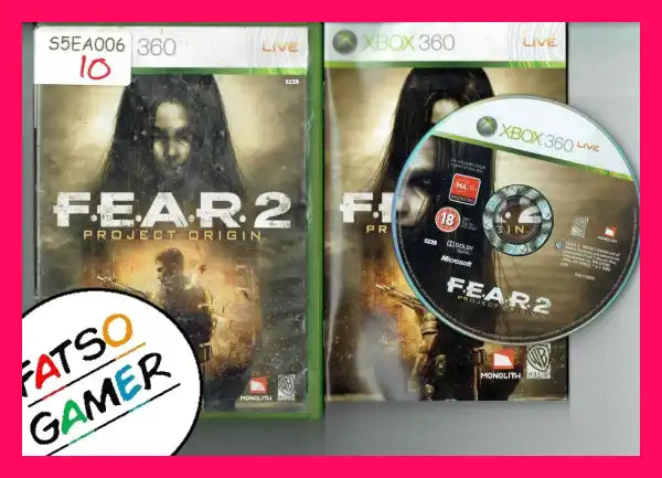FEAR 2 Project Origin Xbox 360 - FatsoGamer