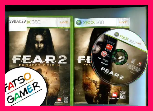 FEAR 2 Project Origin Xbox 360 - FatsoGamer