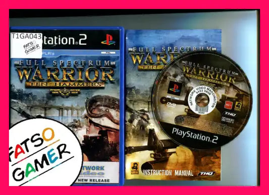 Full Spectrum Warrior Ten Hammers PS2 - FatsoGamer
