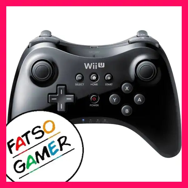 Genuine Nintendo Wii U Pro Controller - Black