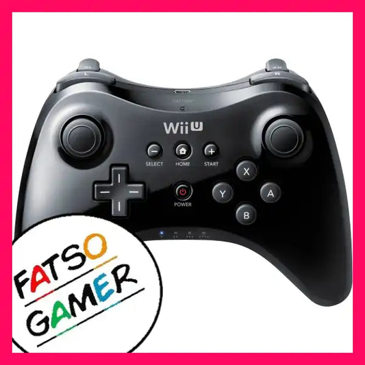 Genuine Nintendo Wii U Pro Controller - Black